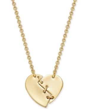 Marc By Marc Jacobs Broken Heart Pendant Necklace
