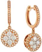Le Vian Diamond Drop Earrings (9/10 Ct. T.w.) In 14k Rose Gold