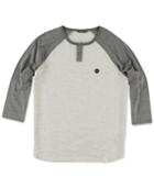 O'neill Men's The Bay Raglan-sleeve Henley Shirt