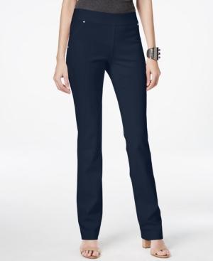 I.n.c. Pull-on Straight-leg Pants, Created For Macy's