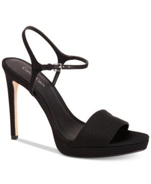 Calvin Klein Women's Surie Platform Sandals Women's Shoes