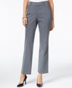 Jm Collection Striped Twill Trousers, Only At Macy's
