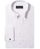 Michelsons Of London Dress Shirt, Pleated Wing Tuxedo Long-sleeved Shirt