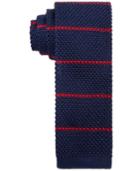 Tommy Hilfiger Men's Knit Woven Striped Skinny Tie