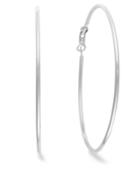 Giani Bernini Sterling Silver Earrings, 70mm Hoop Earrings