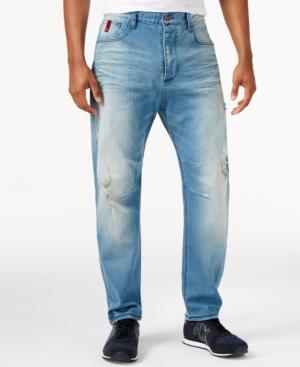 Armani Exchange Men's Destructed Antifit Jeans