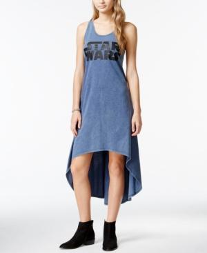 Juniors' Star Wars Logo Graphic High-low Tank Dress From Hybrid