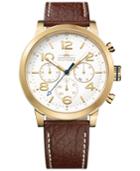 Tommy Hilfiger Men's Casual Sport Brown Leather Strap Watch 46mm 1791231