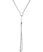 Nambe Oceana Lariat Necklace In Sterling Silver