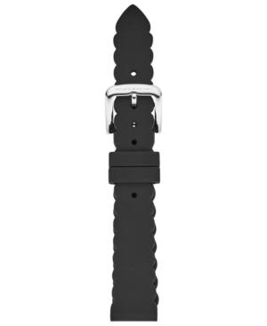 Kate Spade New York Women's Black Silicone Smart Watch Strap