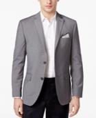 Alfani Men's Slim-fit Gray Check Sport Coat, Only At Macy's