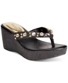 Thalia Sodi Casandra Wedge Sandals, Only At Macy's Women's Shoes