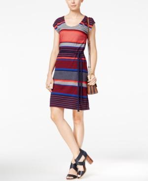 Tommy Hilfiger Jude Striped T-shirt Dress, Only At Macy's