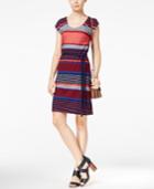 Tommy Hilfiger Jude Striped T-shirt Dress, Only At Macy's
