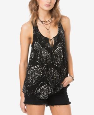 O'neill Juniors' Rolla Printed Tassel Top
