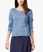 Eileen Fisher Boxy Linen Sweater