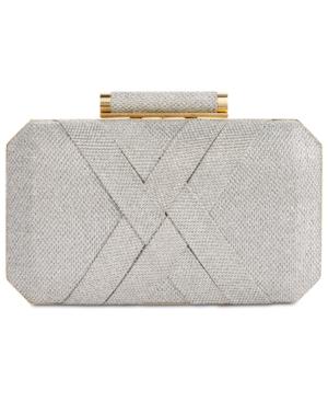 I.n.c. Lindsay Xx Lurex Clutch, Created For Macy's