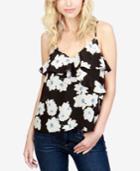 Lucky Brand Silk Ruffled Camisole