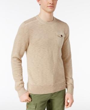 Tommy Hilfiger Men's Harrison Military Cotton Sweater