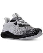 Adidas Men's Alphabounce Circular Knit Running Sneakers From Finish Line