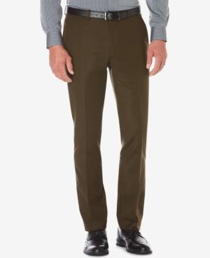 Perry Ellis Men's Classic-fit Flat-front Dress Pants