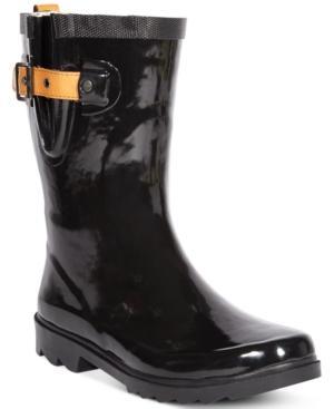 Chooka Top Solid Mid Rain Boots Women's Shoes