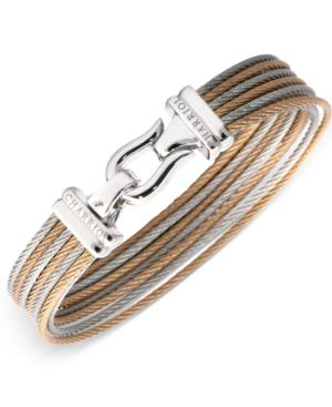 Charriol Women's Two-tone Cable Bangle Bracelet