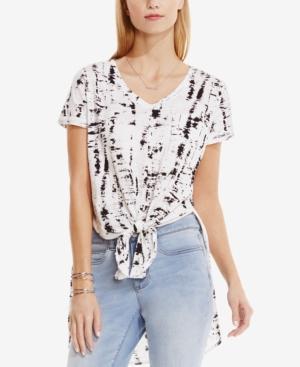 Vince Camuto High-low Tie-front Top