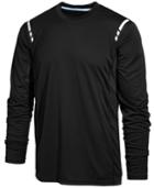 Id Ideology Long-sleeve Performance T-shirt, Only At Macy's
