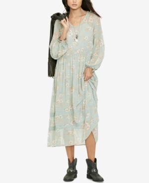 Denim & Supply Ralph Lauren Lace-trim Maxi Dress