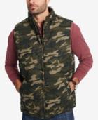 Weatherproof Vintage Men's Camo-print Puffer Vest