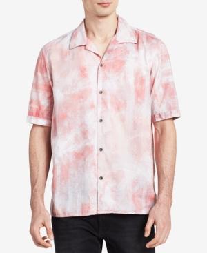 Calvin Klein Jeans Men's Pixelated Palm Print Shirt