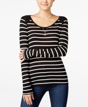 Energie Juniors' Josette Striped Pullover Top