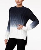 Calvin Klein Jeans Ombre Cable-knit Sweater