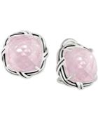 Peter Thomas Roth Rose Quartz Stud Earrings (16 Ct. T.w.) In Sterling Silver
