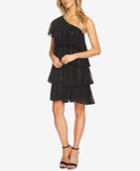 Cece Ruffled One-shoulder Shift Dress