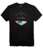 Billabong Men's Split Hex Graphic-print Logo T-shirt