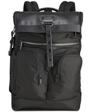 Tumi Men's Alpha Bravo London Roll-top Backpack