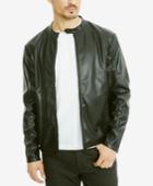 Kenneth Cole Reaction Men's Rocco Faux-leather Bomber Jacket