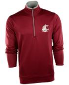 Antigua Men's Washington State Cougars Quarter-zip Pullover