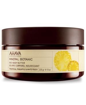 Ahava Mineral Botanic Tropical Pineapple & White Peach Rich Body Butter