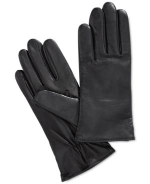 Charter Club Tech Palm Leather Gloves, Only At Macy's