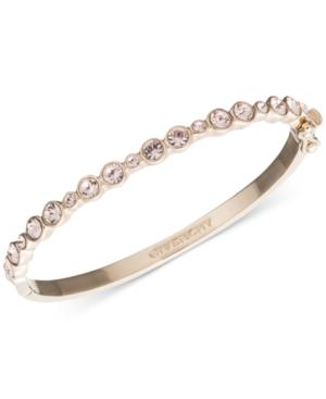 Givenchy Gold-tone Silky Crystal Bangle Bracelet