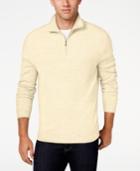 Weatherproof Vintage Men's Quarter-zip Sweater, Classic Fit