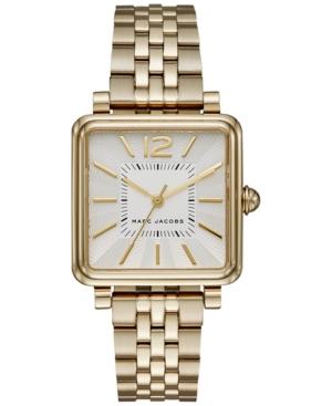 Marc Jacobs Women's Vic Gold-tone Stainless Steel Bracelet Watch 30mm Mj3462