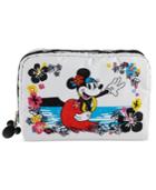 Lesportsac Mickey & Minnie Collection Extra Large Rectangular Cosmetics Case