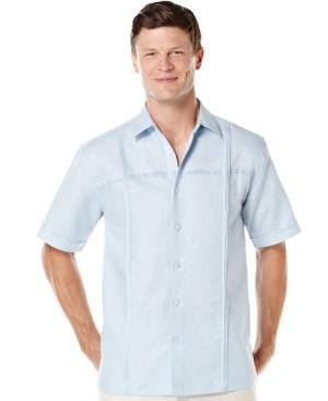 Cubavera Pintuck Paneled Shirt