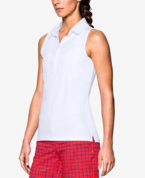 Under Armour Zinger Upf +30 Sleeveless Golf Polo