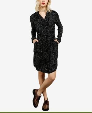 Volcom Juniors' Printed Shirtdress