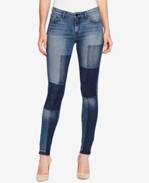 William Rast Colorblocked Skinny Jeans